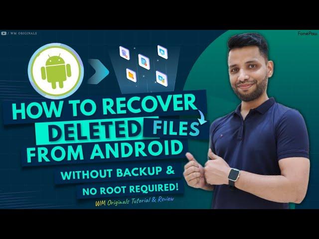 How to Recover Deleted files from Android Without Root & Backup (2024) Restore Lost Photos & Videos