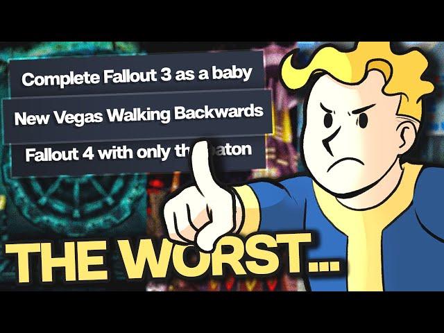 I Was Forced To Beat The Worst Fallout Challenges