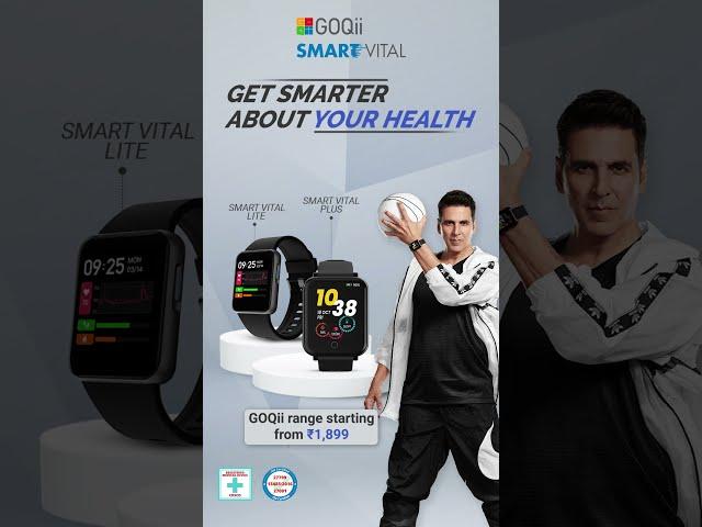 GOQii | Monitor your vitals with India's only CDSCO registered medical device