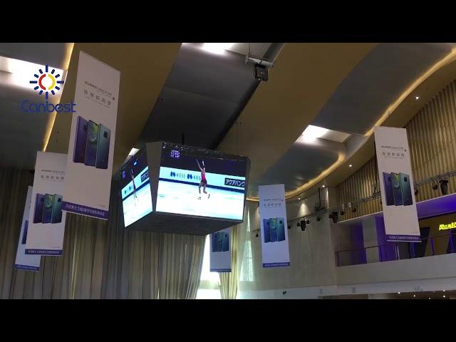 Ultra Thin Indoor Shopping Mall Advertising LED Display Screen