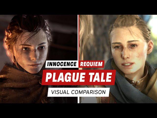 A Plague Tale Graphics Comparison - Innocence VS Requiem (4K)