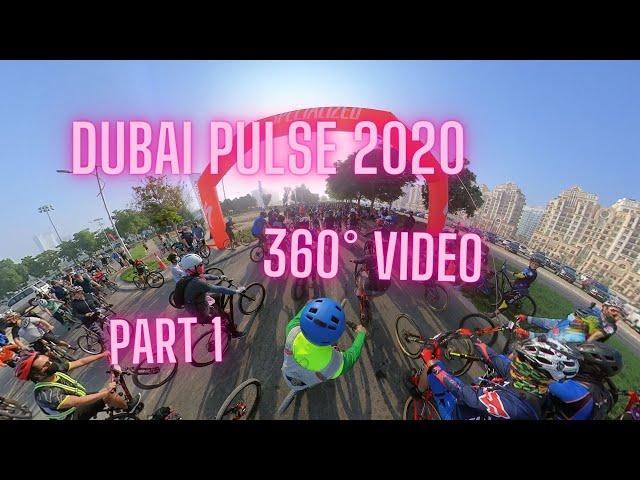15th Dubai Pulse Ride Off-Road Cycling Event Part 1 360° Video