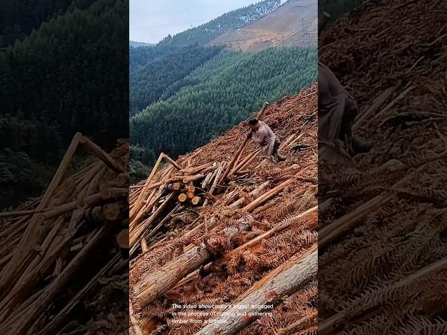 Forest clearing process