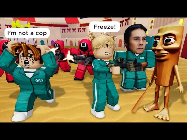 SQUID GAME 4: UNDERCOVER BUSTING SAHUR  Roblox Brookhaven  RP - Funny Moments