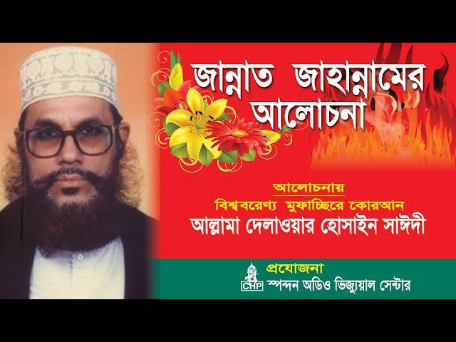 Bangla Waz | জান্নাত জাহান্নামের আলোচনা । সাঈদী । Jannat Jahannamer Alochona । Saydee । CHP