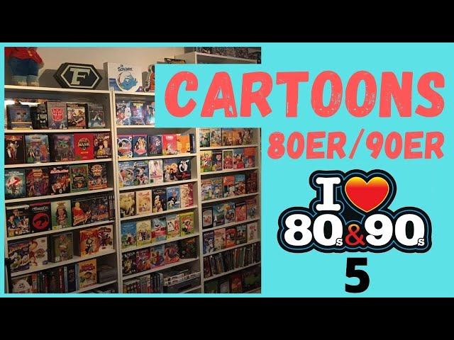 Alte Zeichentrickserien 80er 90er  in meiner Sammlung OVERVIEW 5