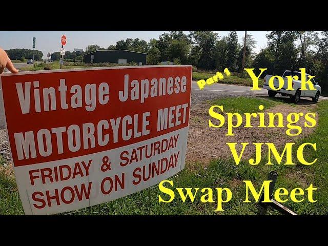 VJMC Vintage Japanese Motorcycle Swap Meet York Springs Aug 2024