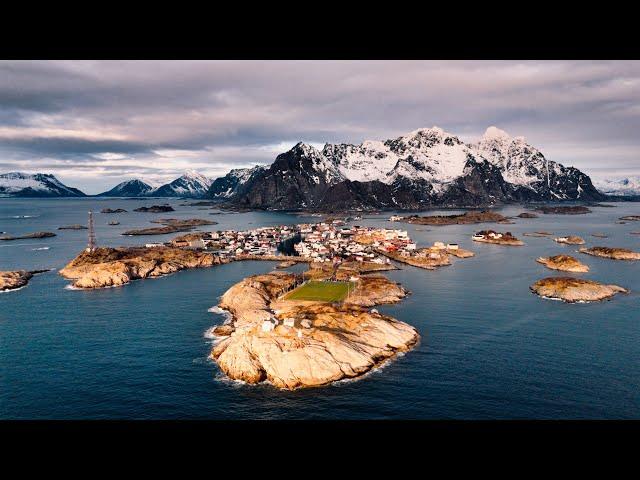 WINTER VANLIFE FROM ABOVE! 2.5 HOURS of UNBELIEVABLE RELAXING ARCTIC LANDSCAPES. DRONE TRAVEL FILM.