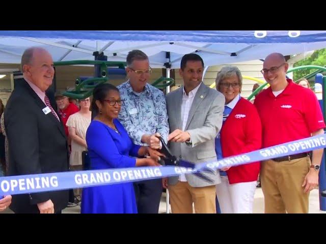 Outdoor exercise area for seniors in Roanoke