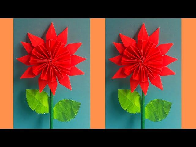 How to make Origami Sunflower | DIY Sunflower | Origami | Paper Craft | DIY | How to