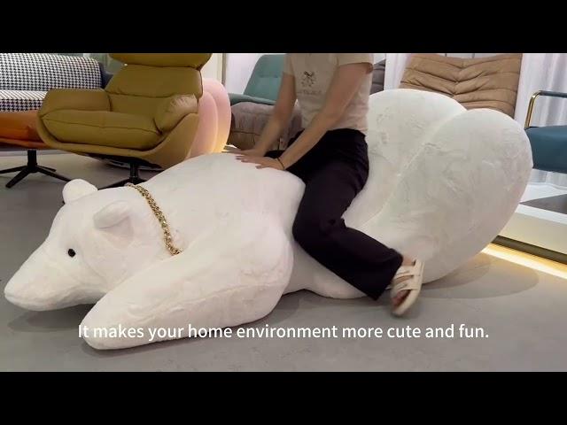 GEXIA FURNITURE_ Polar Bear Lazy Sofas