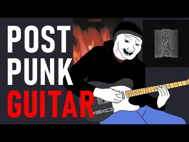 How to play Post-Punk guitar in 2 minutes