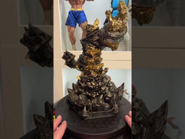 Ragnaros Statue from World of Warcraft 15th Anniversary Collector's Edition! #shorts