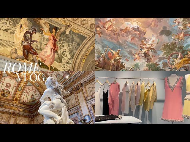 Summer week in Rome: Villa Medici, Miu Miu, Galleria Borghese, Vatican... | Italy diaries vlog 