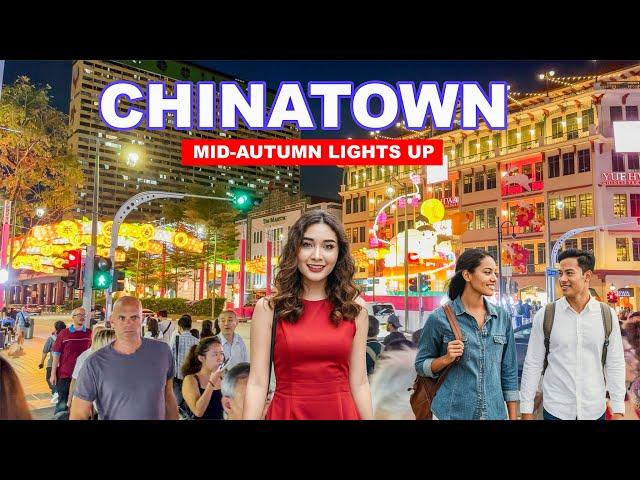 Singapore Chinatown | Mid-autumn Lights Up 2024 Tour ️