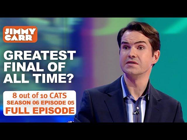 Where Does The 2008 Wimbledon Tennis Final Rank? | 8 Out of 10 Cats Series 6 Episode 5 | Jimmy Carr