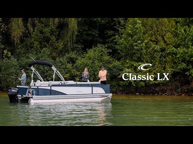 Crest Pontoon Boats | 2024 Classic LX & Classic LX Fish