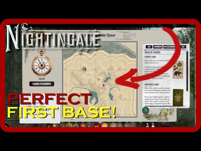 Build 1ST Base HERE! (Nightingale How To)