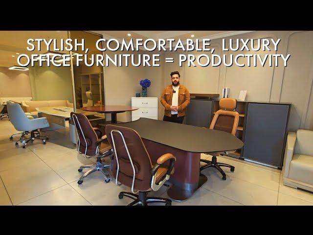 Latest Functional, Stylish, Robust, Sturdy Imported Office Furniture | Office Interior Posh Living