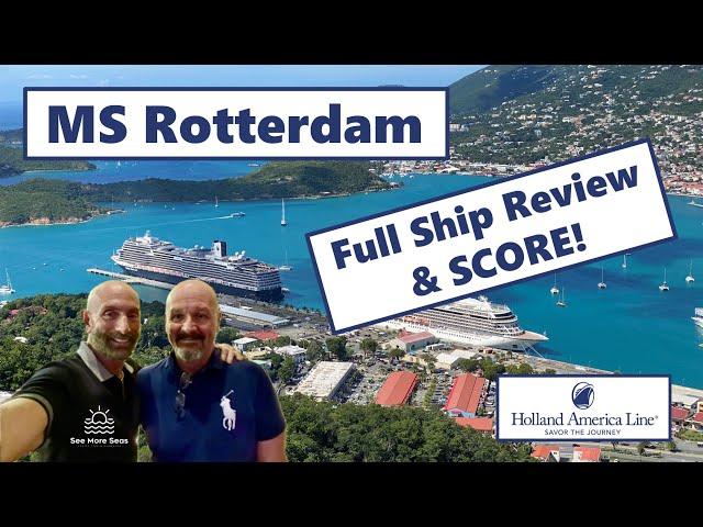 Holland America Review: MS Rotterdam Full Ship Tour & Experience - Did It Keep Us as Customers?