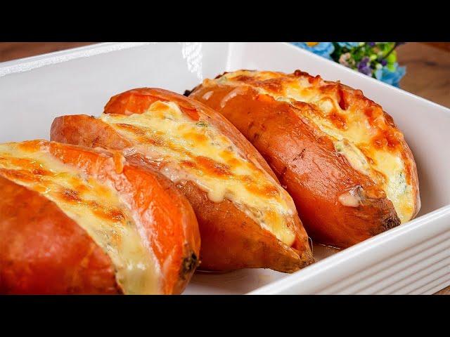 This is so delicious! I eat a lot of sweet potatoes this season! Sweet Potato Recipes! Quick recipe!