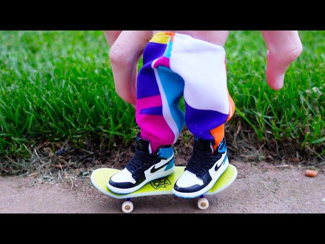 Finger Skateboard | MEGA Tech Deck Ramp Unboxing | Tricks On Finger Skateboard