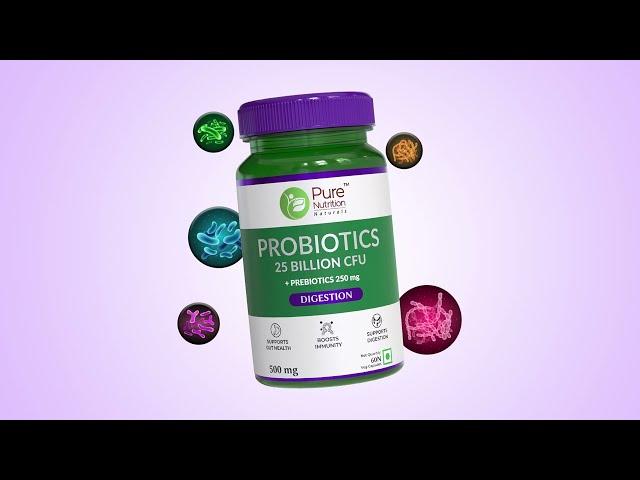 Pure Nutrition Probiotics - Digestive Supplement