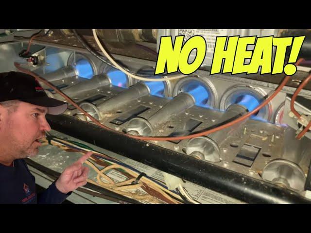 Lennox Gas Furnace Troubleshooting Made EASY - No Heat Fixed!