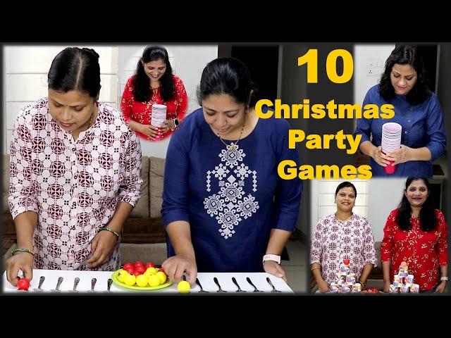 10 Christmas Party games | New party games | Kitty party games for ladies | New Year Games (2024)