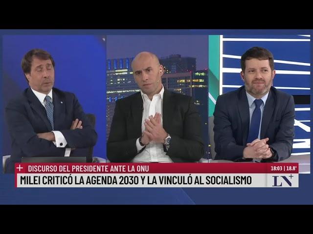 El análisis de los principales temas del día en el pase entre Esteban Trebucq y Eduardo Feinmann