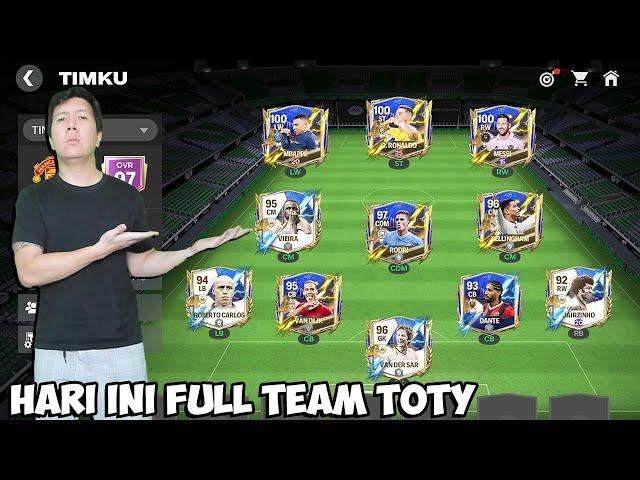 ALL IN 7 JUTA HARI INI TEAM KU HARUS FULL TOTY! FC Mobile