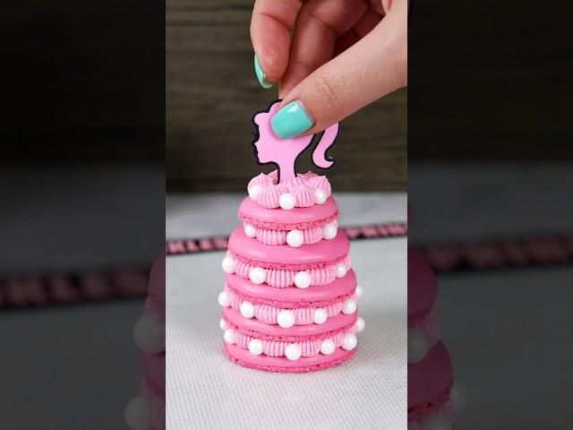 Barbie Mac Stack!  #macaron #barbie #shortsvideo #shorts