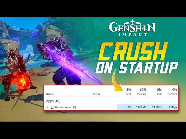 How to Fix Crash On Startup In Genshin Impact on PC | Genshin Impact Crashing Problem