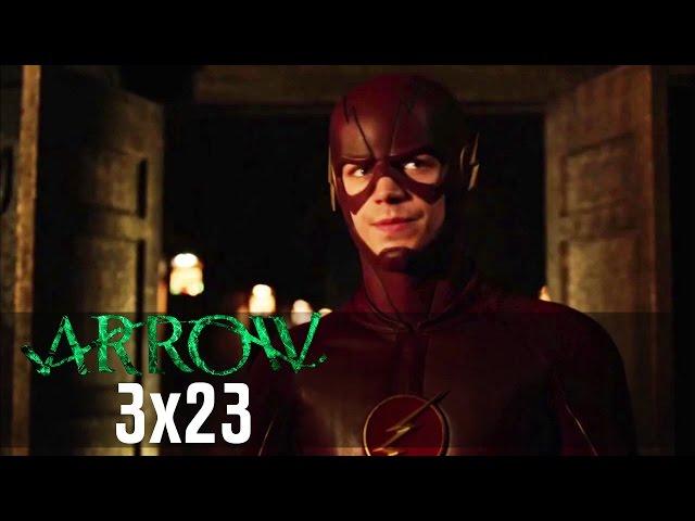 Arrow 3x23 - The Flash helps Team Arrow in Nanda Parbat