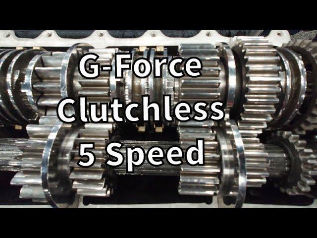 How a clutchless 5-speed racing transmission works.