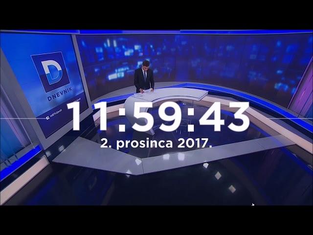 HRT Dnevnik Ident / Croatian Radiotelevision Journal ident