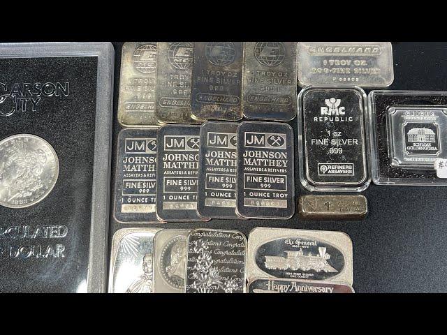 Vintage 1 oz Silver - 20 oz from the LCS - Madison Mint, Engelhard, Johnson Matthey, Geiger & More!