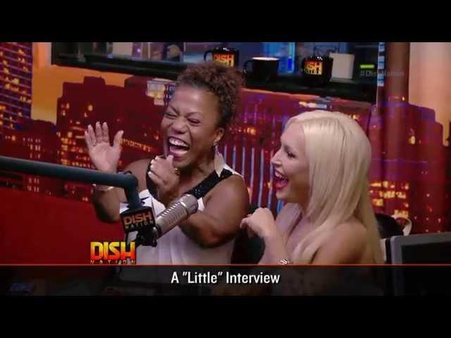 Tonya Banks and Elena Gant From "Little Women: LA:" Inside Dish Nation Studios!