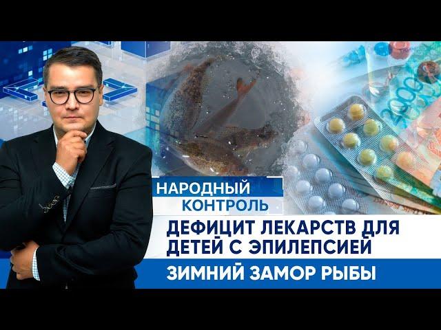 Дефицит лекарств для детей с эпилепсией, зимний замор рыбы | Народный контроль