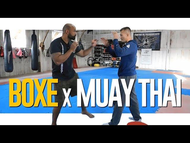 BOXE VS. MUAY THAI |  #BOXE | (Aula de Boxe e Muay Thai!)