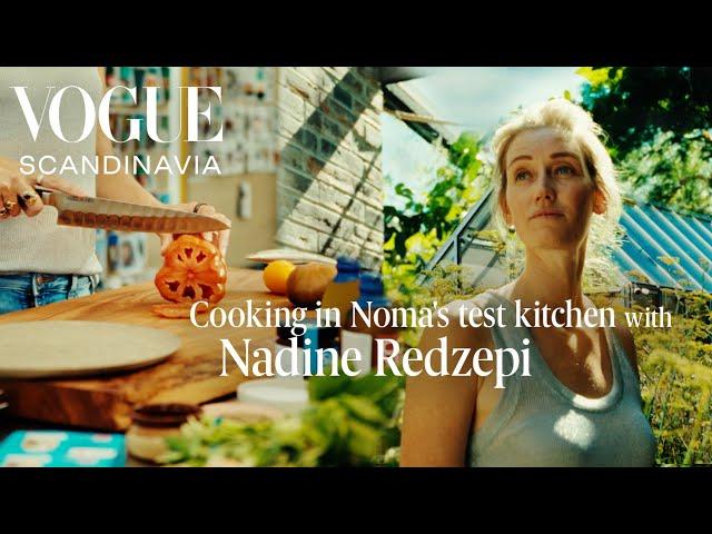 Cooking in Noma's test kitchen with Nadine Redzepi