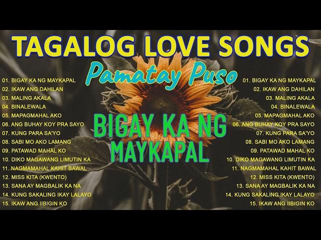 TAGALOG LOVE SONGS NONSTOP Pampatulog Pamatay Puso Stress Relief PML Entertainment Channel