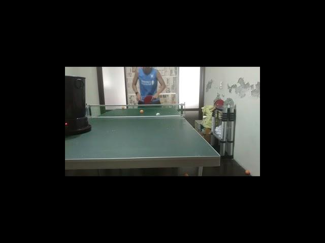 Table tennis practice~forehand flick and backhand flick