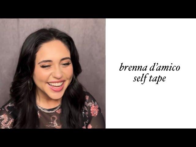 brenna d’amico being funny during self tape part two