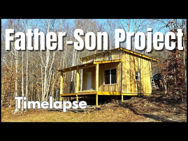 AMAZING Off-Grid Cabin Build! - Start to Finish