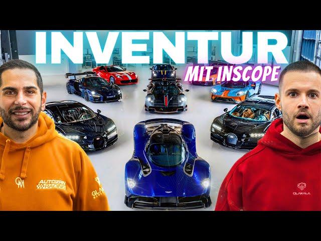 INVENTUR‼️Wir zählen über 100 Hypercars und Supercars mit @inscope21