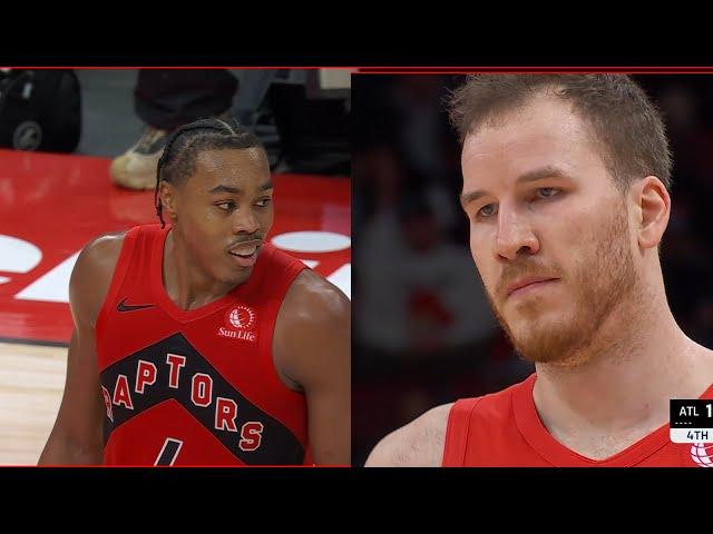 Scottie Barnes x Jakob Poeltl Shaqtin' a Fool Moment 