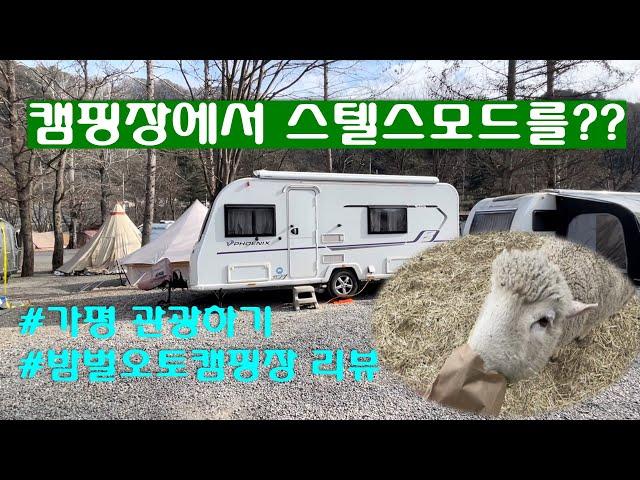 가평캠핑장 | 밤벌오토캠핑장 | 카라반캠핑브이로그 | 가평양떼목장| 가평여행 | 피닉스440 | CARAVAN CAMPING