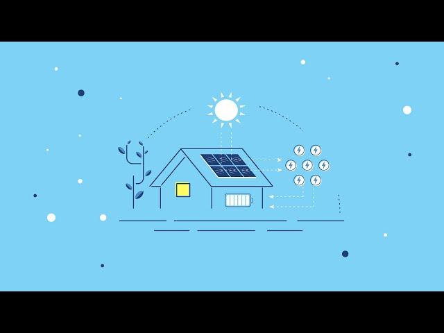 Animated Explainer Video for Solar Power / After Effects Motion Graphics / Minimalist