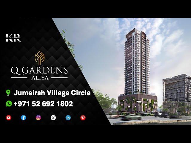 Q Gardens Aliya by AYS Developer at Jumeirah Village Circle, Dubai